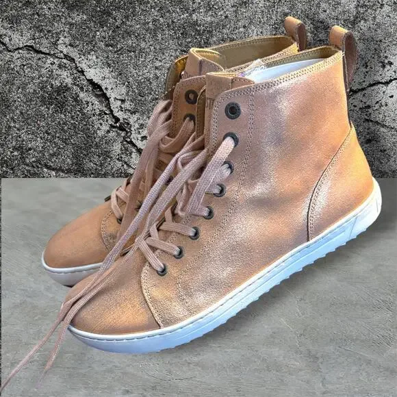 •NWT• Birkenstock Women’s Bartlett Metallic Rose Shoes • EU38 - Picture 4 of 12